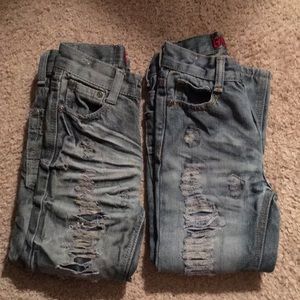 Blue Ripped Boys Jeans👖